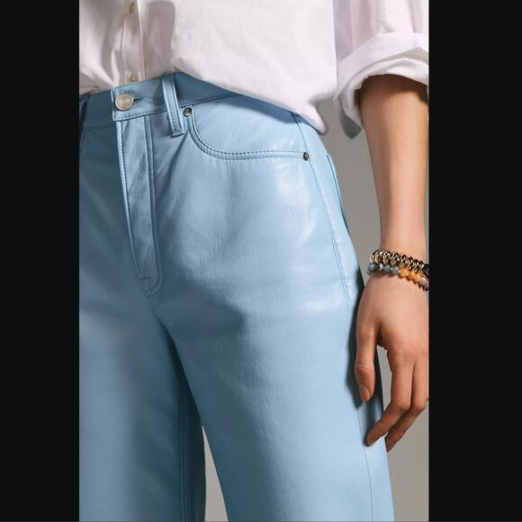 Frame Le High 'N' Tight Straight-Leg Pants - 28 Waist New - Picture 7 of 8